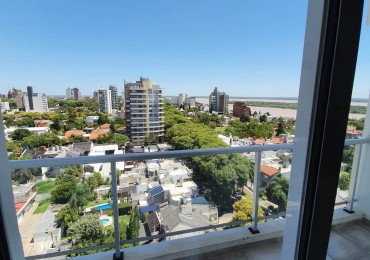 ALQUILO MODERNO DEPARTAMENTO AMOBLADO, CON BALCON CON VISTA AL RIO - Zona Parque